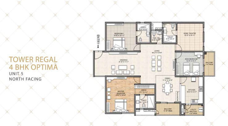 AURO REALTY Floor plan